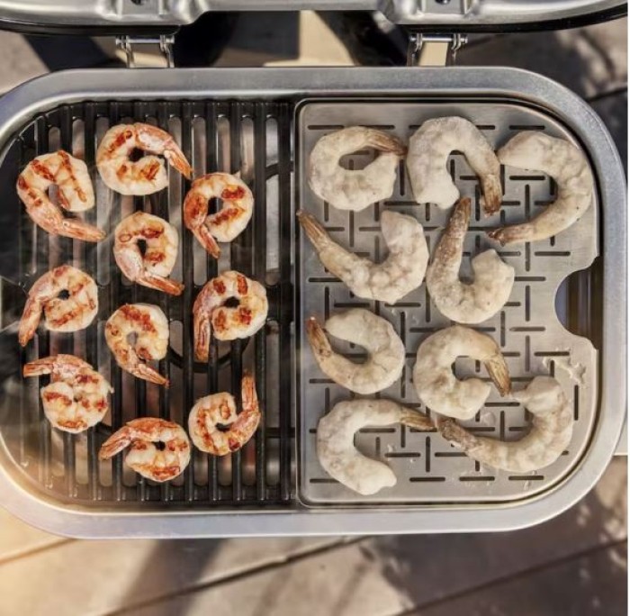 Weber Lumin Compact Elektrogrill mit Stand, black, 91010879